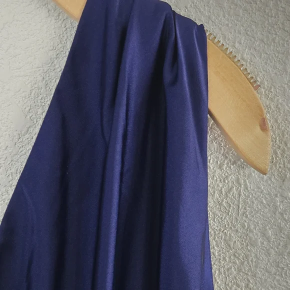 Banana Republic One Shoulder Navy Dress - Picture 6 of 9